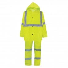 Global Glove FrogWear Type R Class 3 Three-Piece Rain Suit