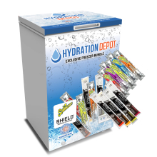 Hydration Depot Exclusive Freezer Pop Bundle w/3.5 cu ft Freezer 