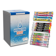 All Sport, Shield and Sqwincher Freezer Pop Bundle w/5 cu ft Freezer