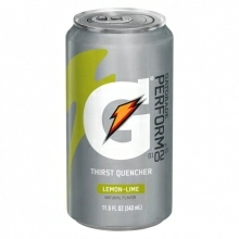 Gatorade Cans - Lemon-Lime - Can Gatorade 11.6 oz