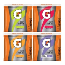 Gatorade Powder Variety Pack 2.5 Gallon - 21 oz Instant Powder Mix