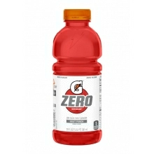 Gatorade Zero 20 oz Fruit Punch Thirst Quencher (Pack of 24)