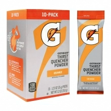 Gatorade Orange 1.23 oz Powder Sticks - Instant Gatorade Packs - 80 Sticks