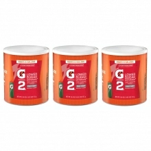 Gatorade G2 Low Calorie Fruit Punch 6 Gallon Powder - Case of 3 - 19.4 oz