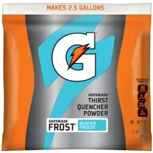 Gatorade Glacier Freeze 2.5 Gallon Instant Powder Mix - 21 oz Instant Gatorade Mix