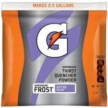 Gatorade Riptide Rush 2.5 Gallon Instant Powder Mix - 21 oz Gatorade Mix