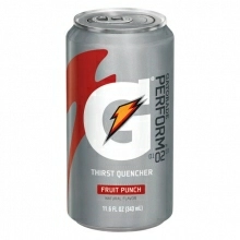 Gatorade Cans - Fruit Punch - Can Gatorade 11.6 oz