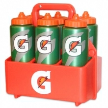 Gatorade Squeeze Bottle Carrier w/6 - 20 oz Bottles