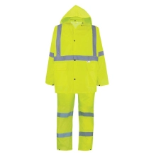 Global Glove FrogWear Type R Class 3 Three-Piece Rain Suit