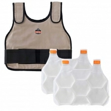 Chill-Its 6230 Cooling Vest w/Rechargeable Ice Packs