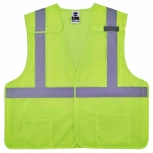 GloWear 8217BA Breakaway Mesh Hi-Vis Safety Vest - Type R Class 2