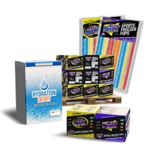 All Sport Regular & Sugar-Free Freezer Pops Bundle w/Freezer 