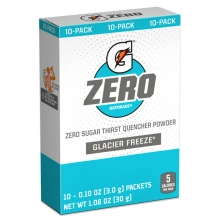 Gatorade Zero Bulk Glacier Freeze Powder (Pack of 120)