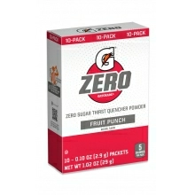 Gatorade Zero Bulk Fruit Punch Powder (Pack of 120)