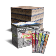 60 cs Sqwincher Sqweeze Regular Freezer Pops & FREE 7 Cubic ft Freezer