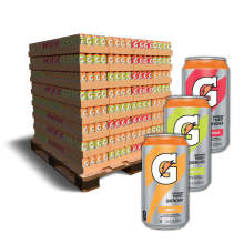 Gatorade Can Pallet Bundle - 11.6 oz - 24 Cans/Case 