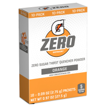 Gatorade Zero Bulk Orange Powder - 120 Sticks