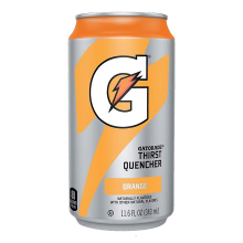 10 Case Bundle Gatorade Cans - Orange - Can Gatorade 11.6 oz