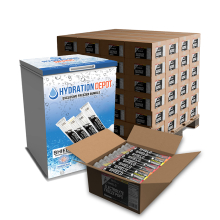 Buy Hydration Depot Exclusive Shield Freezer Pops 100 Case Bundle w/Freezer   on sale online